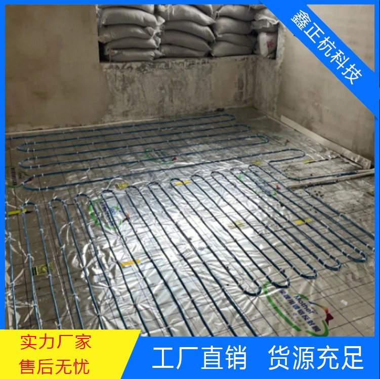 農(nóng)村平房電地?zé)?電地暖安裝施工現(xiàn)場