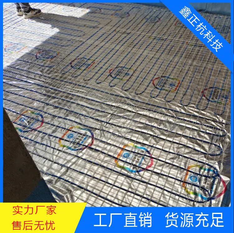 200平門市電地暖安裝施工現(xiàn)場